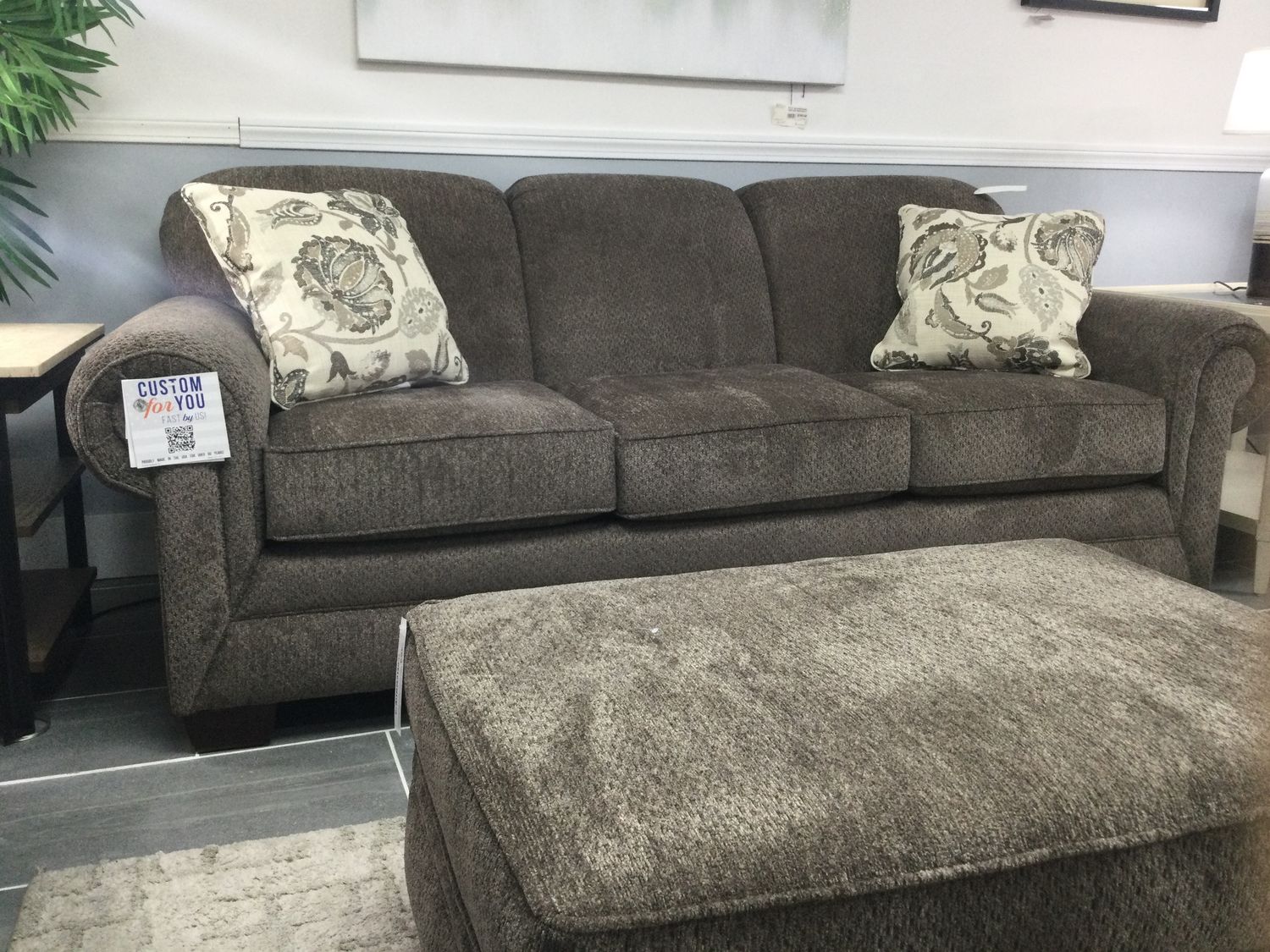 Monroe Sofa  Wagga Wagga Otter Frame And Cushion Upgrade