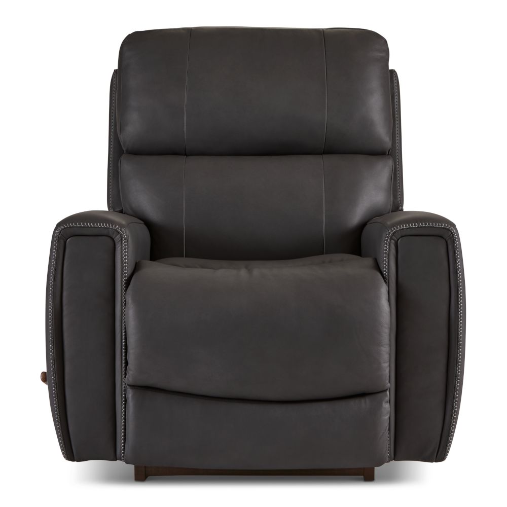 Apollo Power Rocking Recliner w/ Headrest &amp; Lumbar Salvo Slate