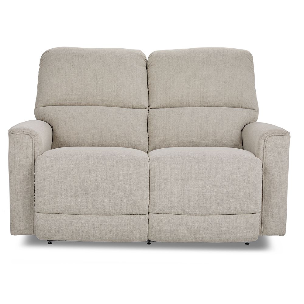 Cade Reclining Loveseat Ross Linen Contour Cushion