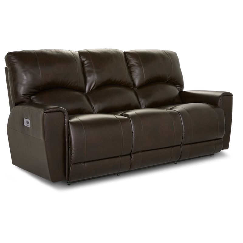 Cassian Power Reclining Sofa w/ Headrest Clifton Walnut
