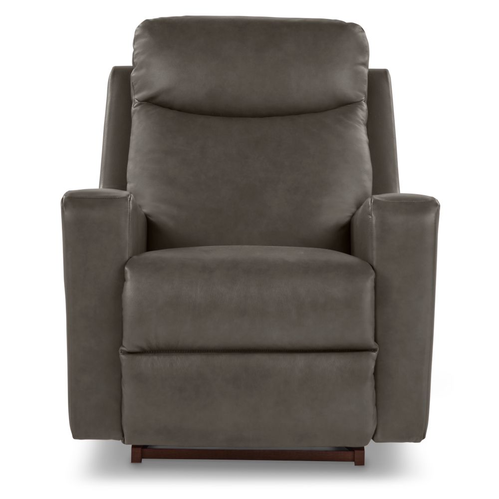 Emmons Power Rocking Recliner w/ Headrest &amp; Lumbar Camaraderie Pewter
