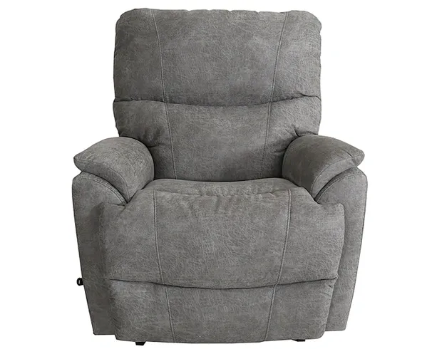 Trouper Power Rocking Recliner w/ Headrest &amp; Lumbar I-Northwest Dove