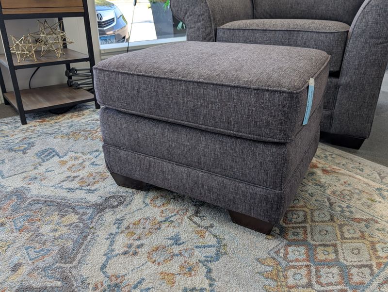 Brantley Ottoman Gem Black