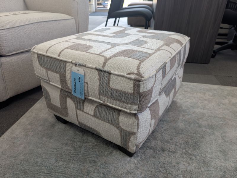 SMYRNA Ottoman Weldon Fog