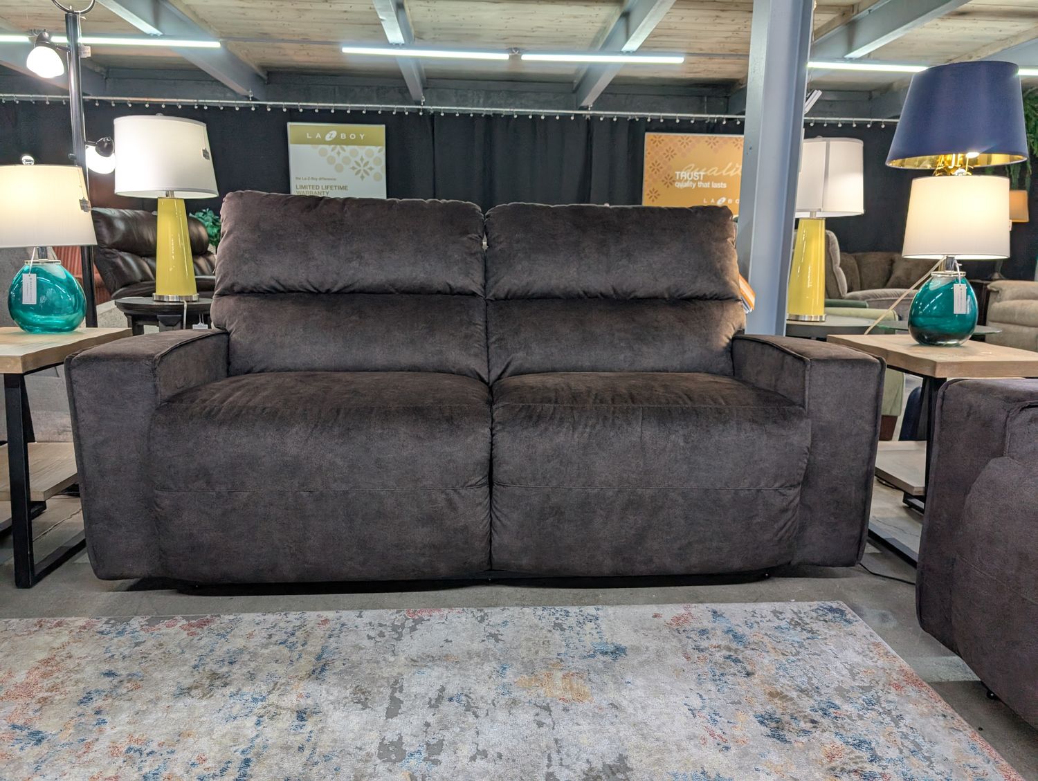 Maddox Power Reclining 2-seat Sofa w/ Headrest I-Outlier Godiva