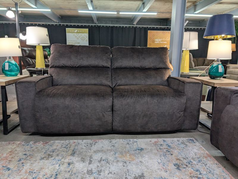 Maddox Power Reclining 2-seat Sofa w/ Headrest I-Outlier Godiva