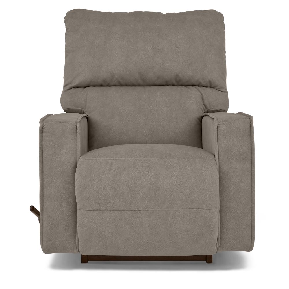 Maddox Power Rocking Recliner w/ Headrest &amp; Lumbar I-Weekend Dove Grey