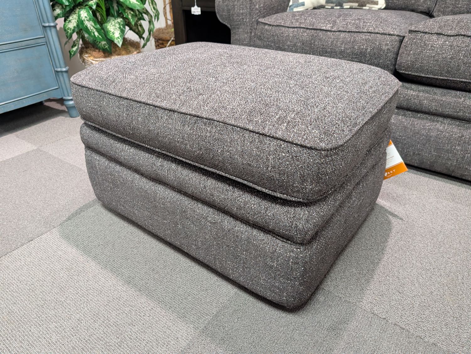 Collins Ottoman York Granite