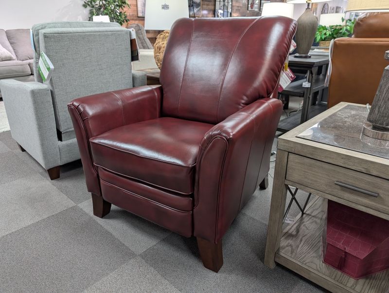 Riley High Leg Reclining Chair Voyage Merlot DISCO