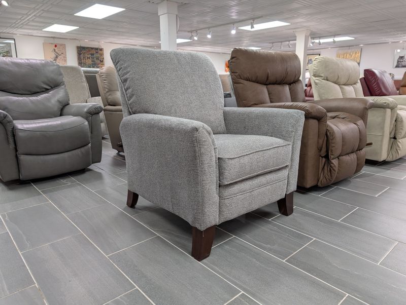 Riley High Leg Recliner-Lunar Smoke