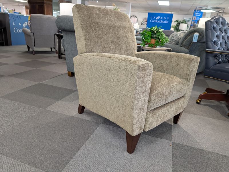 Scarlett High Leg Reclining Chair Helix Taupe
