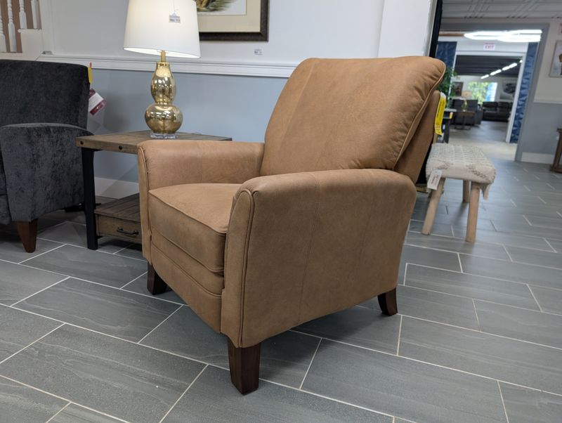 Riley High Leg Reclining Chair Montana Camel