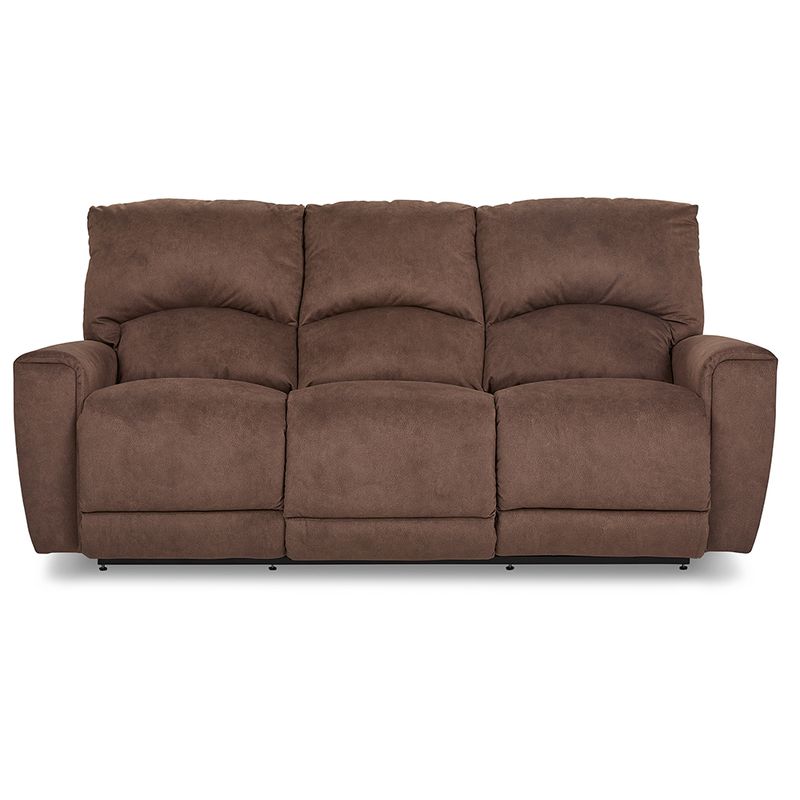 Cassian Power Reclining Sofa w/ Headrest &amp; Lumbar Kudos Mocha Dual RW