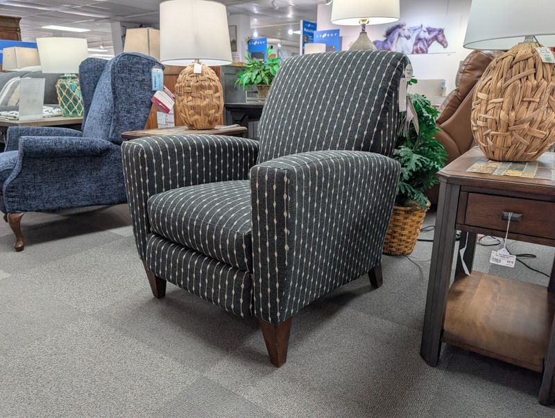 Scarlett High Leg Reclining Chair Indian Trail Raven