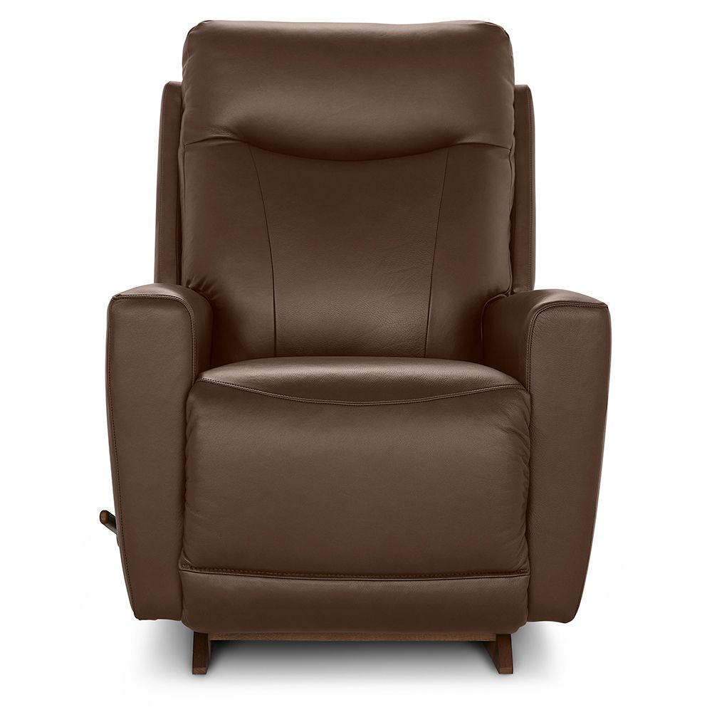 Kodie Power Rocking Recliner w/ Headrest &amp; Lumbar Sutton Cognac
