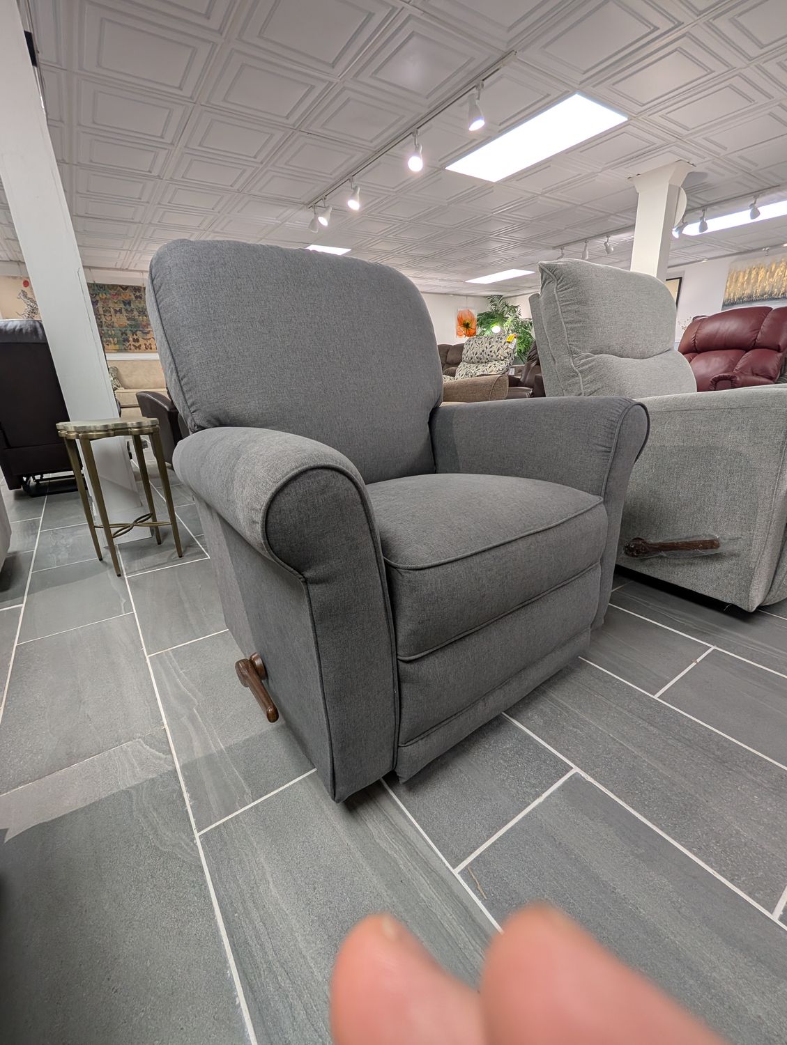 Addison SD Wall Recliner I-Benavento Stone DISCO
