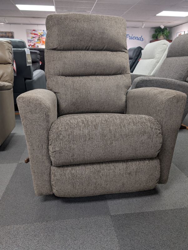 Liam Rocking Recliner - Tiago Mocha Fabric