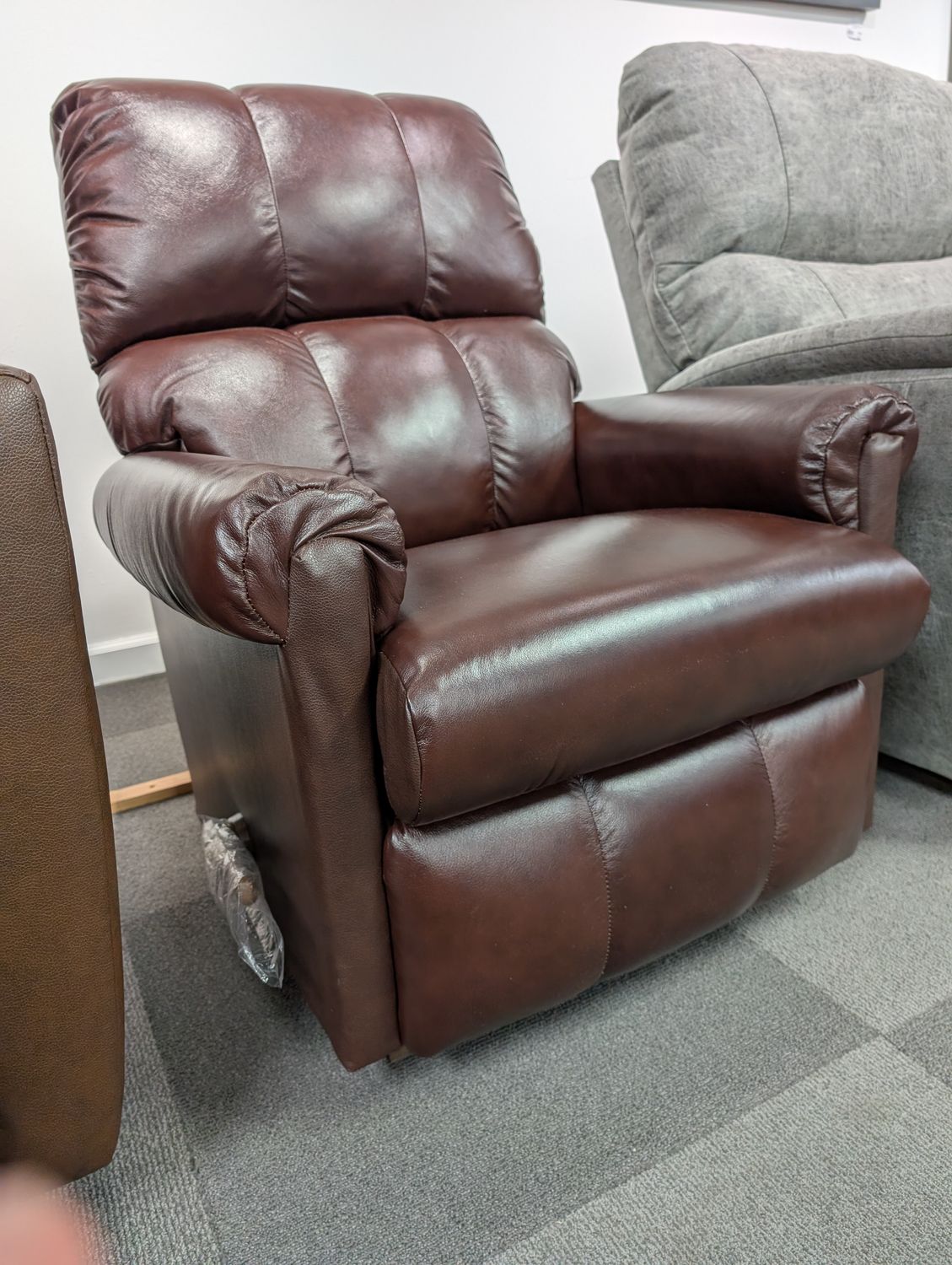 Vail Rocking Recliner Cozy Match Walnut