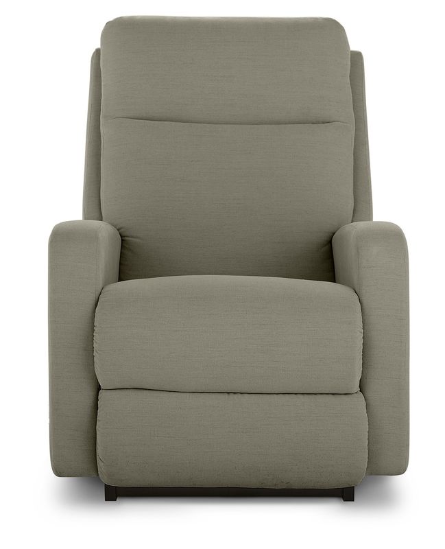 Finley Power Wall Recliner w/ Headrest &amp; Lumbar i-Favorite Pewter