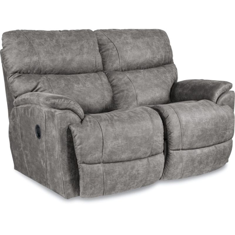 Trouper Reclining Loveseat I-Northwest Charcoal