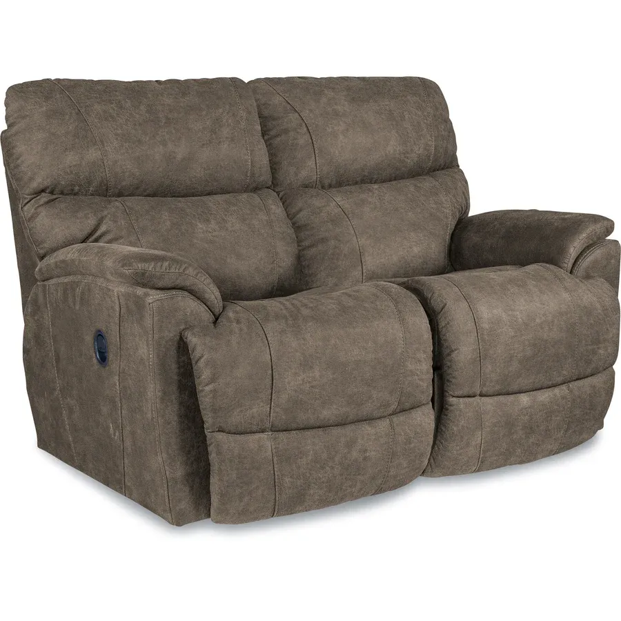 Trouper Reclining Loveseat I-Northwest Mink