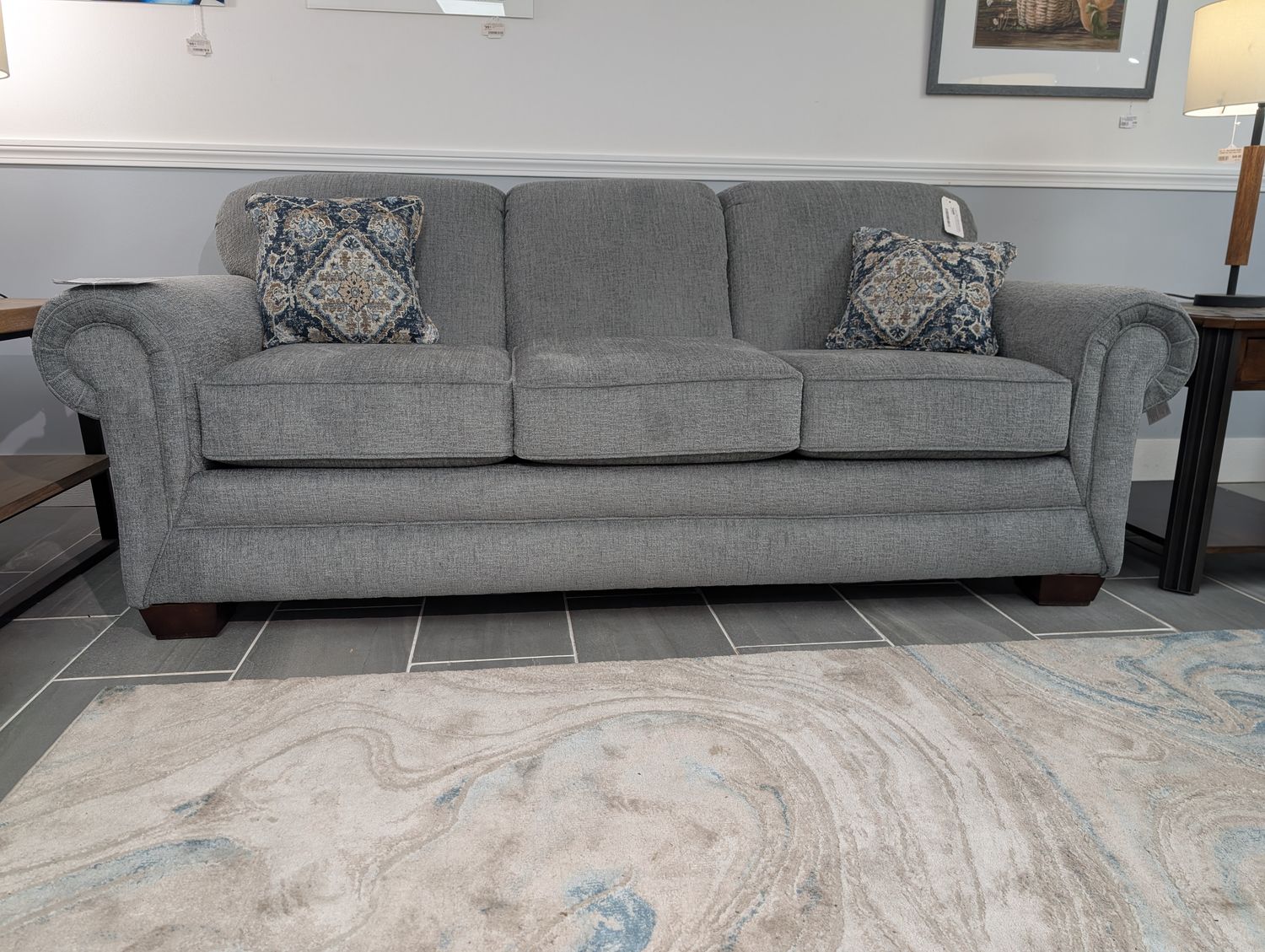 Monroe Sofa Living Large Charcoal