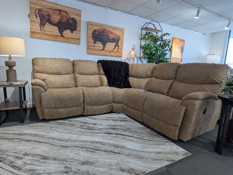 Trouper 3 Piece Sectional  i-Northwest Camel