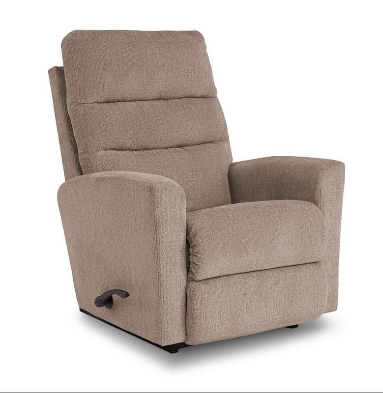 Liam Rocking Recliner - Tiago Fawn Fabric