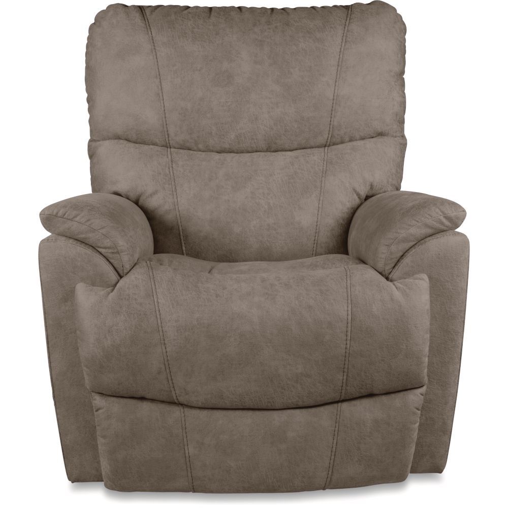 Trouper Power Rocking Recliner With Headrest, Lumbar - i-Northwest Sable Fabric