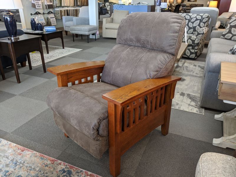 Eldorado High Leg Reclining Chair - i-Northwest Mink Fabric