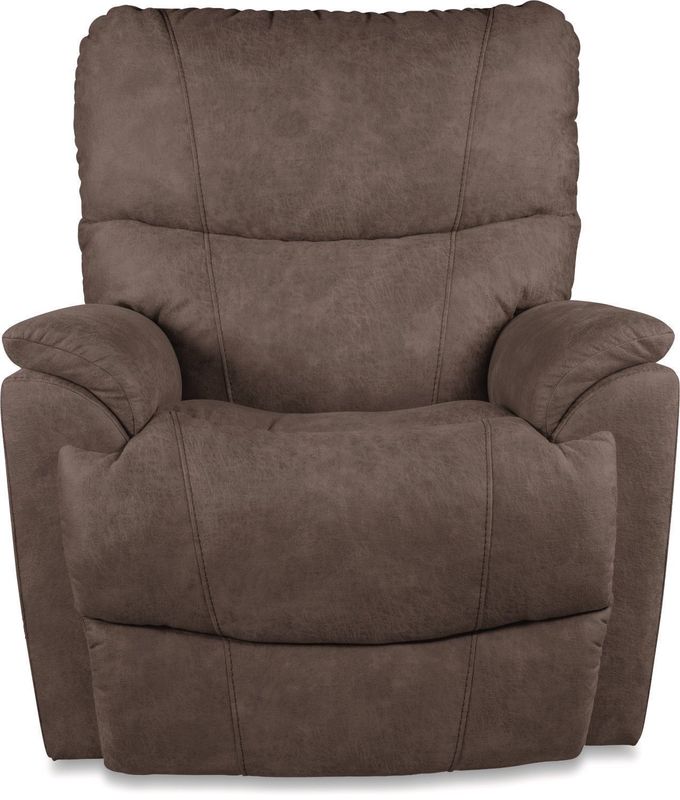 Trouper Power Rocking Recliner w/ Headrest &amp; Lumbar I-Northwest Mink