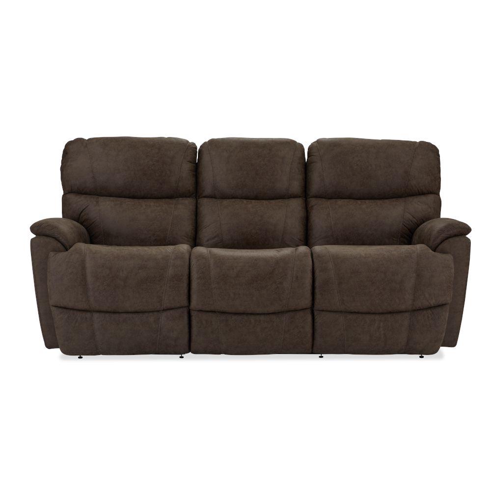 Trouper Reclining Sofa - i-Northwest Mink Fabric