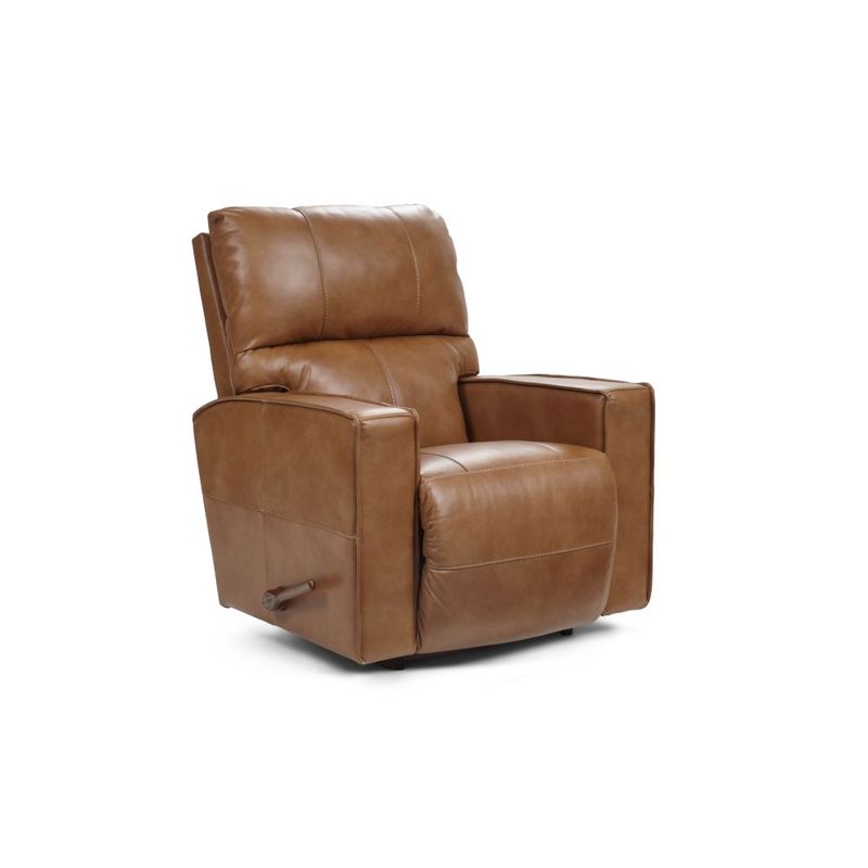 Maddox Wall Recliner Topflight Camel Leather