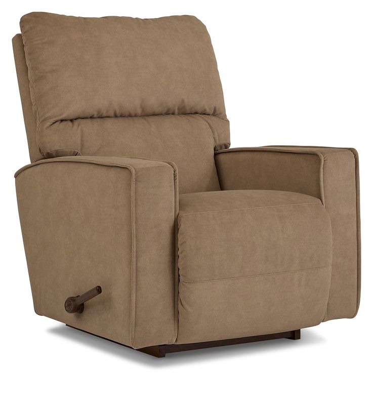 Maddox Rocking Recliner - i-Weekend Buff Fabric