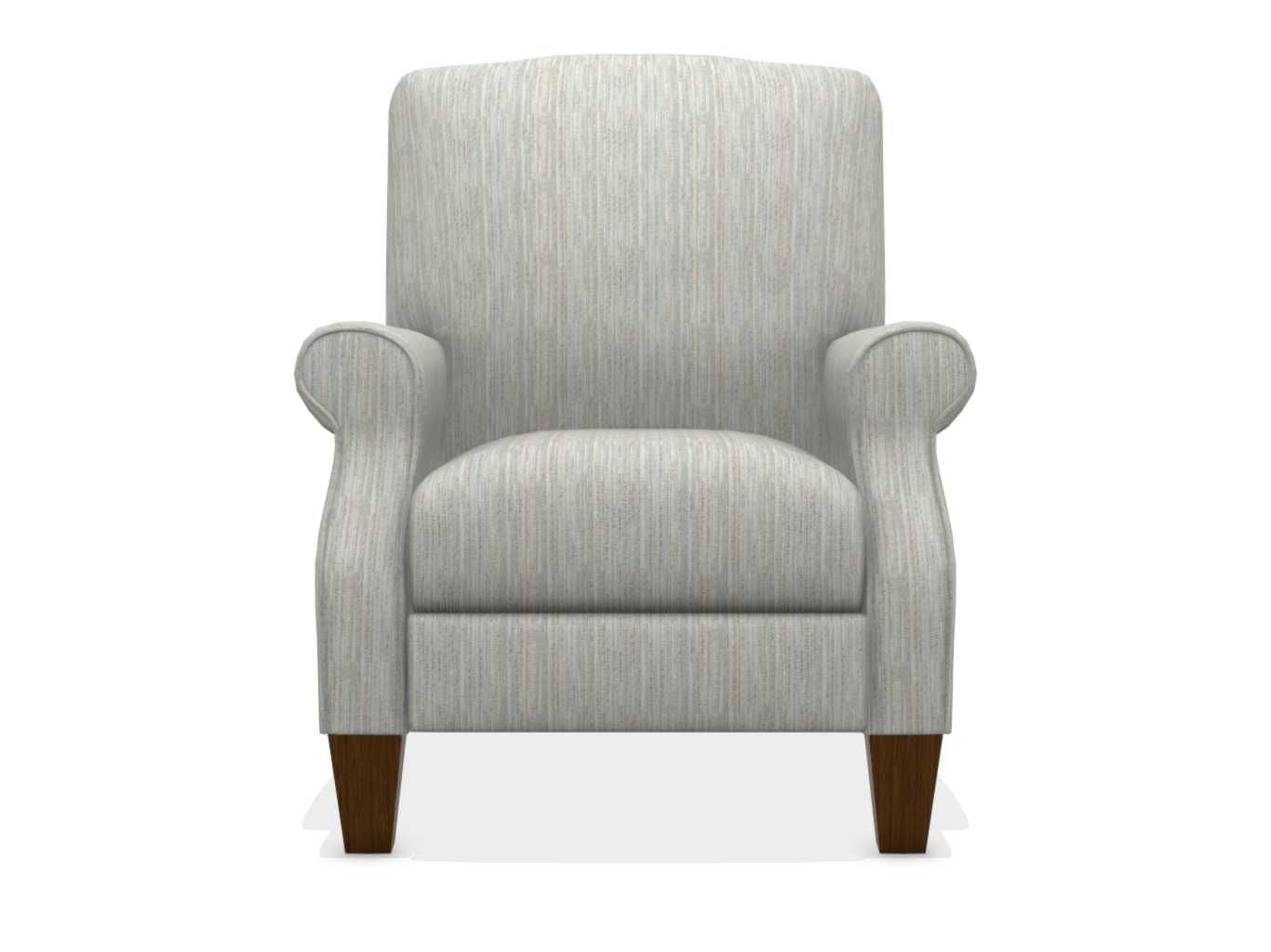 Charlotte High Leg Reclining Chair - Basin Seaspray Fabric FD