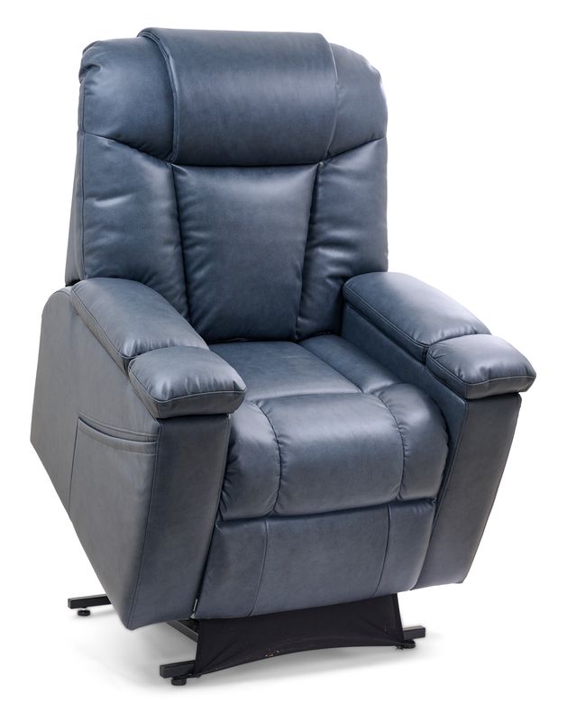 Rhodes Medium Lift Chair With FIR Heat/Pwr Head &amp; Lumbar Sinda Lagoon