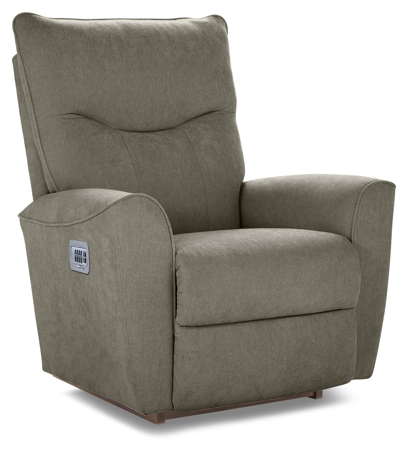 Belmont Power Rocking Recliner w/ Headrest &amp; Lumbar i-Nolina Flint