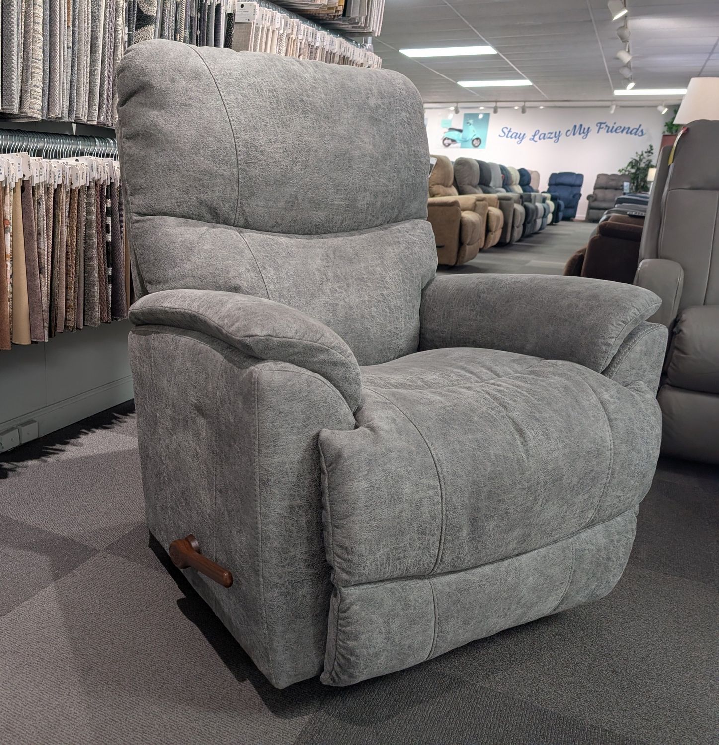 Trouper Wall Recliner I-Northwest Charcoal