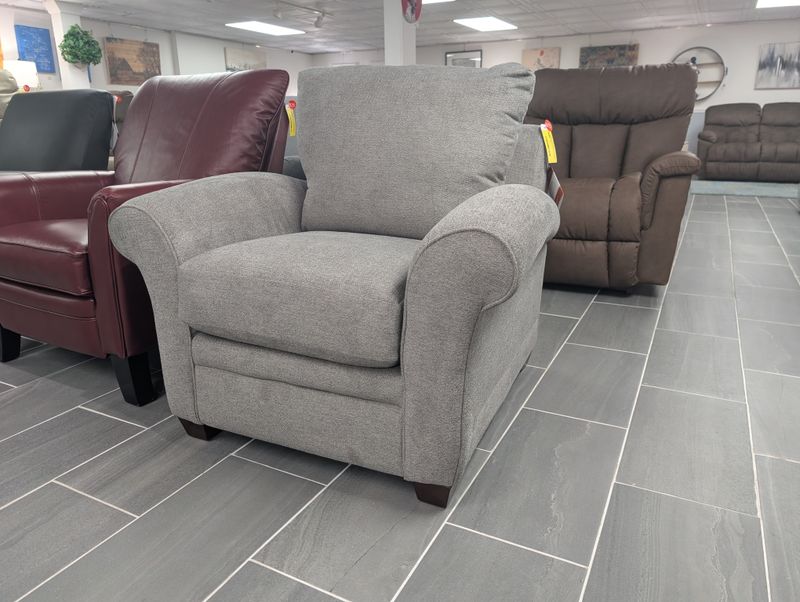 Natalie SD Chair - Damon Stone Fabric