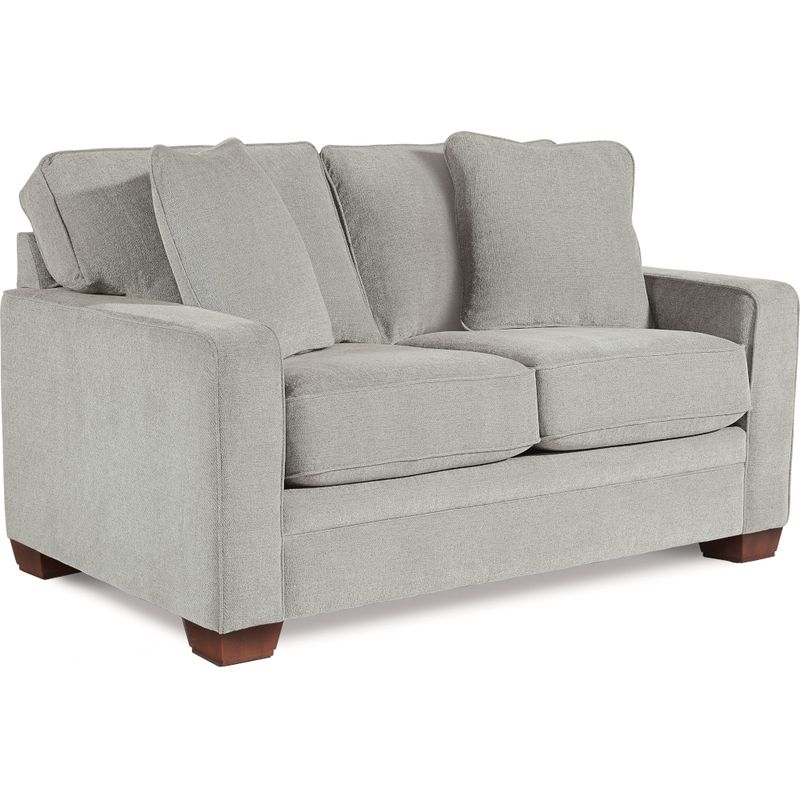 Meyer Loveseat - Merit Platinum Fabric FD