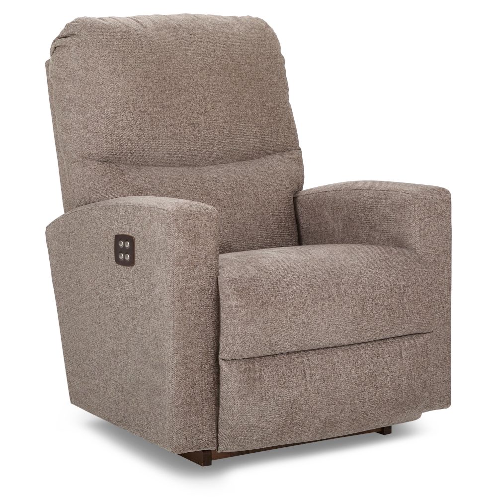 Sherman Power Rocker Recliner - Axe Mocha Fabric