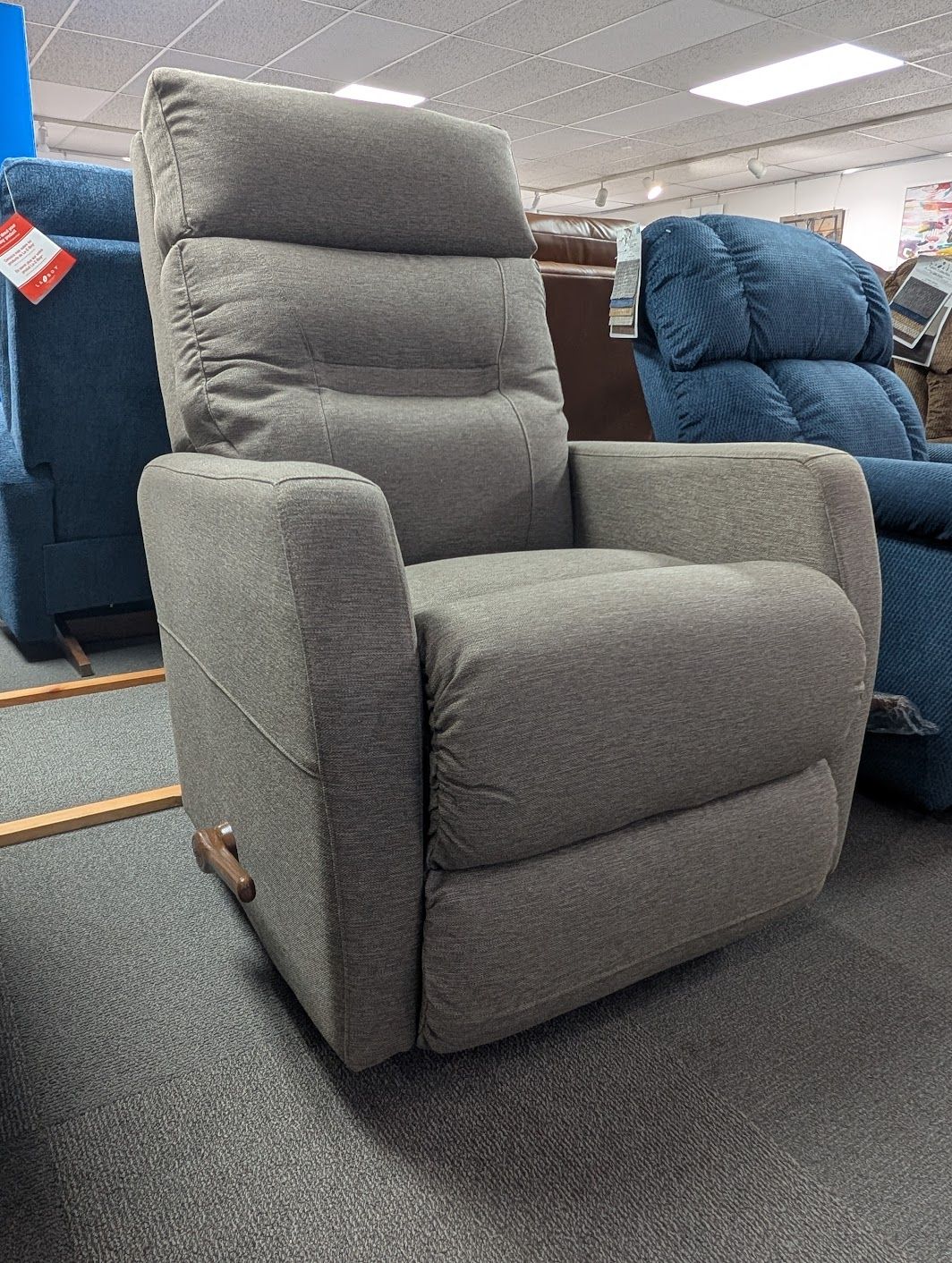 Lennon SD Rocking Recliner - Picchu Cocoa Fabric FD