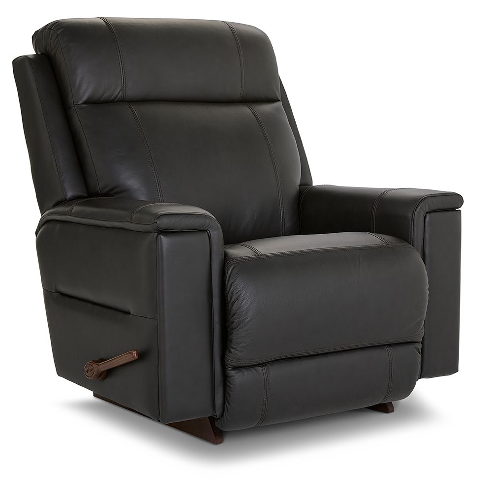 Ace Rocking Recliner Roberto Slate Leather