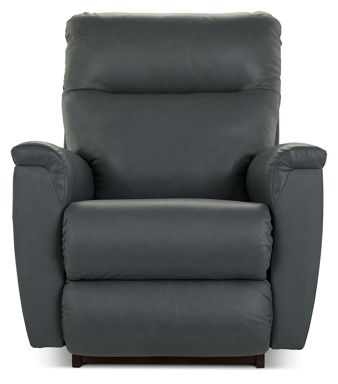 Norton Rocking Recliner Dean Blue Grey Leather
