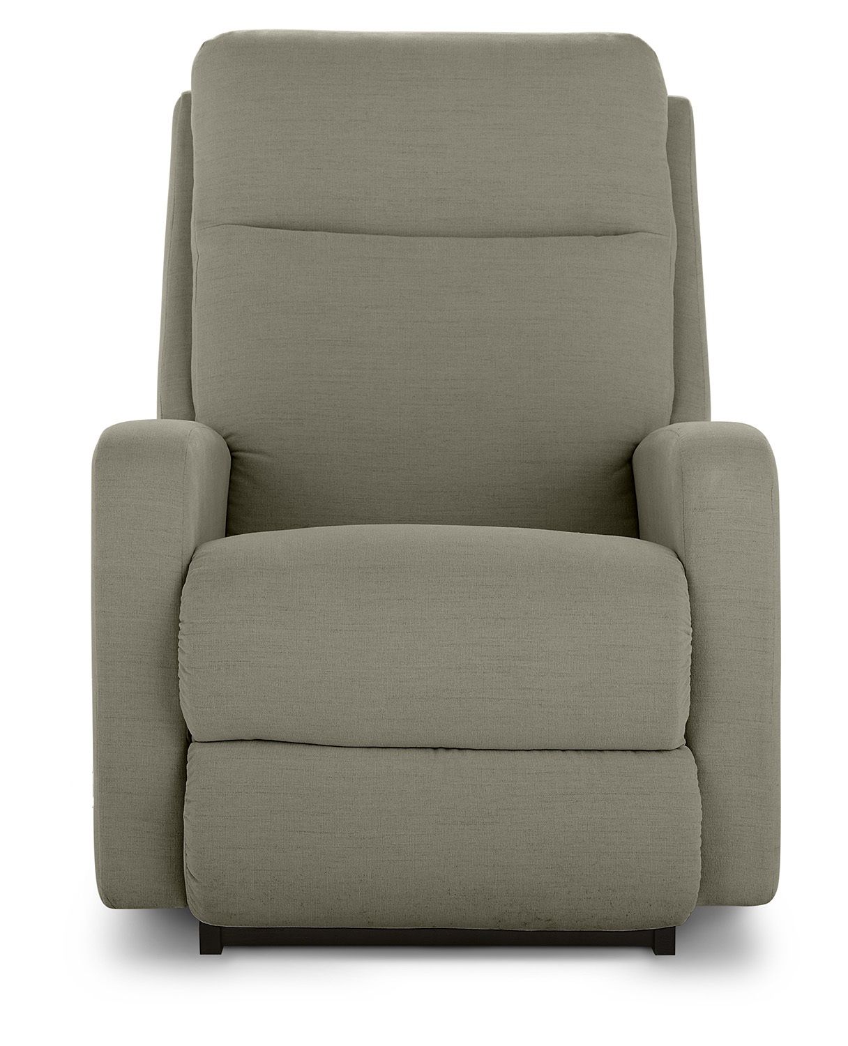 Finley Power Wall Recliner With Headrest, Lumbar - i-Favorite Pewter Fabric