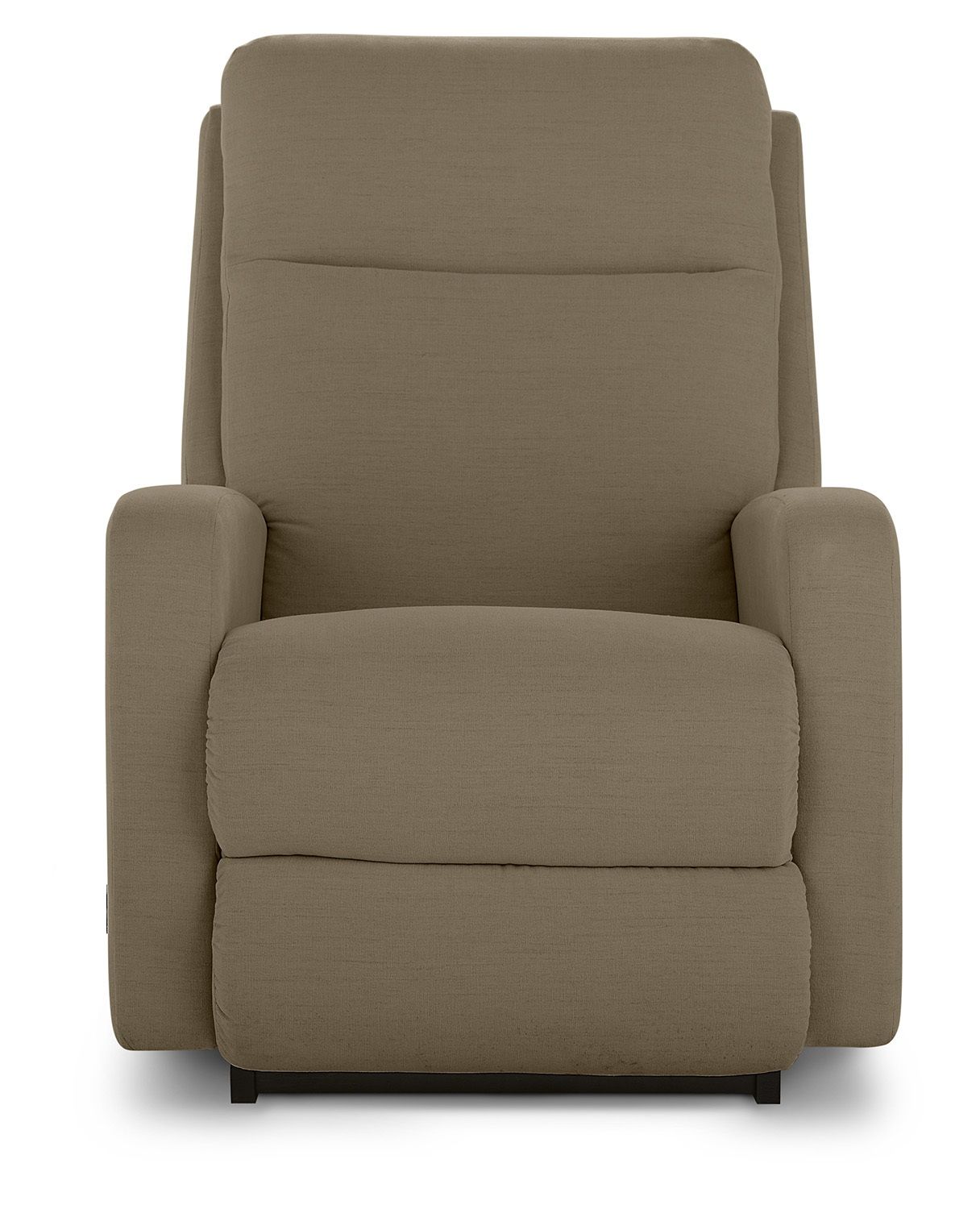Finley Power Rocking Recliner With Headrest, Lumbar - i-Favorite Driftwood Fabric