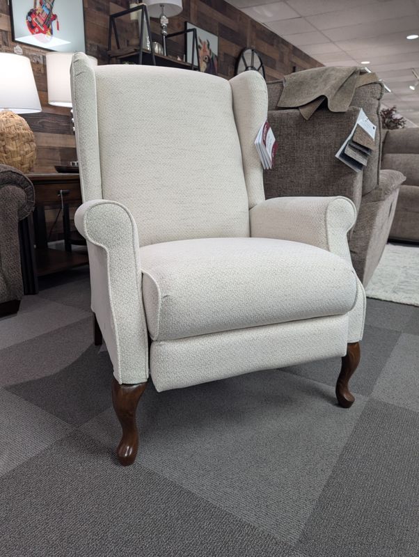 Kimberly High Leg Reclining Chair i-Beverley Bone