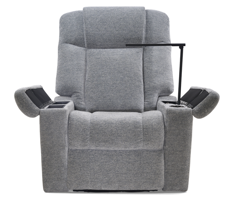 Venice Medium Lift Chair With Nirvana Heat &amp; Air Massage Ashton Slate