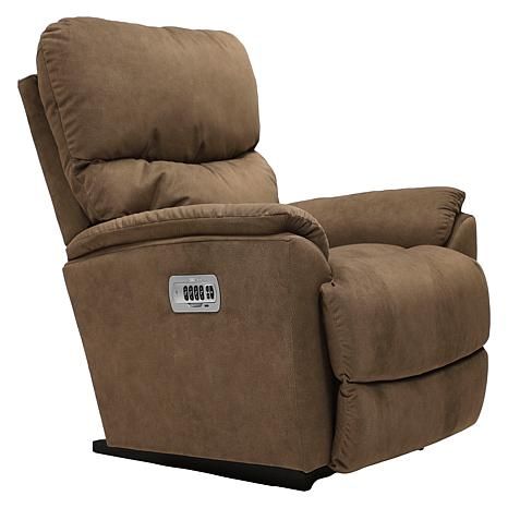Trouper Power Rocking Recliner w/ Headrest &amp; Lumbar I-Kudos Tawny *Tempur Foam Seat*