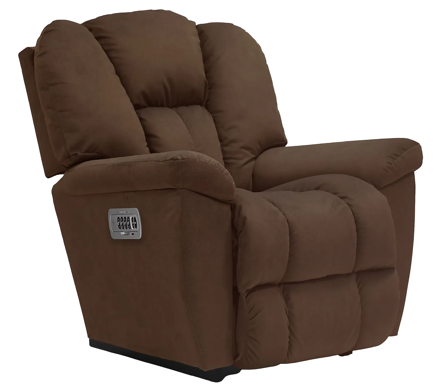 Maverick Power Rocking Recliner w/ Headrest &amp; Lumbar I-Kudos Mocha *Contour Cushion*